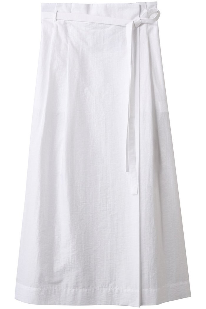 【デパリエ/DEPAREILLE】のコットンナイロンラップスカート インテリア・キッズ・メンズ・レディースファッション・服の通販 founy(ファニー) https://founy.com/ ファッション Fashion レディースファッション Fashion for Women スカート Skirts ロングスカート Long Skirts / Maxi & Midi Skirts フェミニン Feminine, Girly ラップ Wrap, Wrap Design リボン Ribbon, Bow ロング Long, Long-Length |ID: prp329100004598371 ipo3291000000035791170