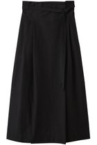 【デパリエ/DEPAREILLE】のコットンナイロンラップスカート ブラック|ID: prp329100004598371 ipo3291000000036202030