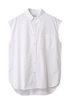 【サードマガジン/THIRD MAGAZINE】のノースリーブボクシーシャツ 人気、トレンドファッション・服の通販 founy(ファニー) ファッション Fashion レディースファッション Ladies' Fashion Online トップス・カットソー Tops/Tshirt キャミソール / ノースリーブ No Sleeves シャツ/ブラウス Shirts/Blouses 2025年 2025 2025-2026秋冬・A/W Aw/Autumn/Winter/Fw/Fall/2025-2026 シンプル Simple ノースリーブ No Sleeve A/W・秋冬 Aw・Autumn/Winter・Fw・Fall-Winter thumbnail ホワイト|ID: prp329100004598372 ipo3291000000032684939
