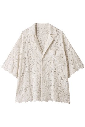 【サードマガジン/THIRD MAGAZINE】 レースジャケットブラウス人気、トレンドファッション・服の通販 founy(ファニー) ファッション Fashion レディースファッション Fashion for Women アウター Coat / Outerwear Collection レディースジャケット・軽アウター Jackets トップス・カットソー Cut & Sew Tops エレガント 上品 Elegant サマー Summer, Summer Style シアー Sheer, See-Through ショート Short, Short Length ジャケット Jacket, Outerwear スリーブ Sleeve, Long Sleeve / Short Sleeve ハーフ Half, Half-Length フェミニン Feminine, Girly レース Lace, Lace Fabric |ID:prp329100004598375