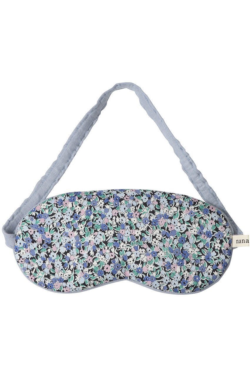 【ナナデェコール/nanadecor / GOODS】のアイマスクリバティポッピングフラワー インテリア・キッズ・メンズ・レディースファッション・服の通販 founy(ファニー) 　おすすめ　Recommended / Our Picks　ギフト プレゼント　Gift / Present　トラベル　Travel, Travel Gear　フラワー　Flower, Floral　旅行　Travel　ライトブルー|ID: prp329100004598419 ipo3291000000033662866