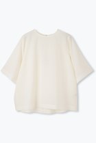 【レリル/lelill】の【日本製】THE BASIC H/S BLOUSE オフホワイト|ID: prp329100004598420 ipo3291000000032685473