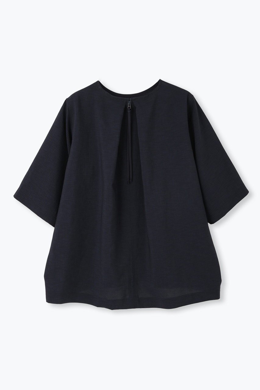 【レリル/lelill】の【日本製】THE BASIC H/S BLOUSE 人気、トレンドファッション・服の通販 founy(ファニー) 　ファッション　Fashion　レディースファッション　Ladies' Fashion Online　トップス・カットソー　Tops/Tshirt　シャツ/ブラウス　Shirts/Blouses　ショート　Short　スリーブ　Sleeve　ビッグ　Big　リボン　Ribbon　半袖　Short Sleeve　吸水　Water Absorption　NEW・新作・新着・新入荷　New Arrivals　日本製　Made In Japan　other-2|ID: prp329100004598420 ipo3291000000032685474