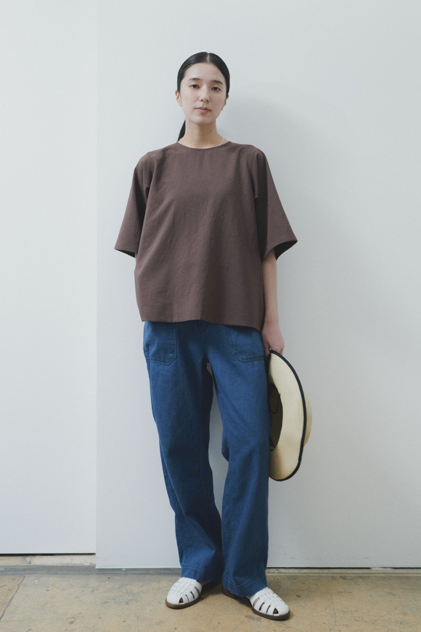 【レリル/lelill】の【日本製】THE BASIC H/S BLOUSE 人気、トレンドファッション・服の通販 founy(ファニー) 　ファッション　Fashion　レディースファッション　Ladies' Fashion Online　トップス・カットソー　Tops/Tshirt　シャツ/ブラウス　Shirts/Blouses　ショート　Short　スリーブ　Sleeve　ビッグ　Big　リボン　Ribbon　半袖　Short Sleeve　吸水　Water Absorption　NEW・新作・新着・新入荷　New Arrivals　日本製　Made In Japan　other-8|ID: prp329100004598420 ipo3291000000032685480
