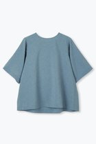 【レリル/lelill】の【日本製】THE BASIC H/S BLOUSE 人気、トレンドファッション・服の通販 founy(ファニー) ファッション Fashion レディースファッション Fashion for Women トップス・カットソー Cut & Sew Tops シャツ・ブラウス・オフィスカジュアル Elegant Blouses & Button-Ups ショート Short, Short Length スリーブ Sleeve, Long Sleeve / Short Sleeve ビッグ Big, Oversized リボン Ribbon, Bow 再入荷 Restock / Back in Stock 半袖 Short Sleeve, Half Sleeve 吸水 Absorbent, Quick-Dry 日本製 Made In Japan thumbnail ブルー|ID: prp329100004598420 ipo3291000000033342773
