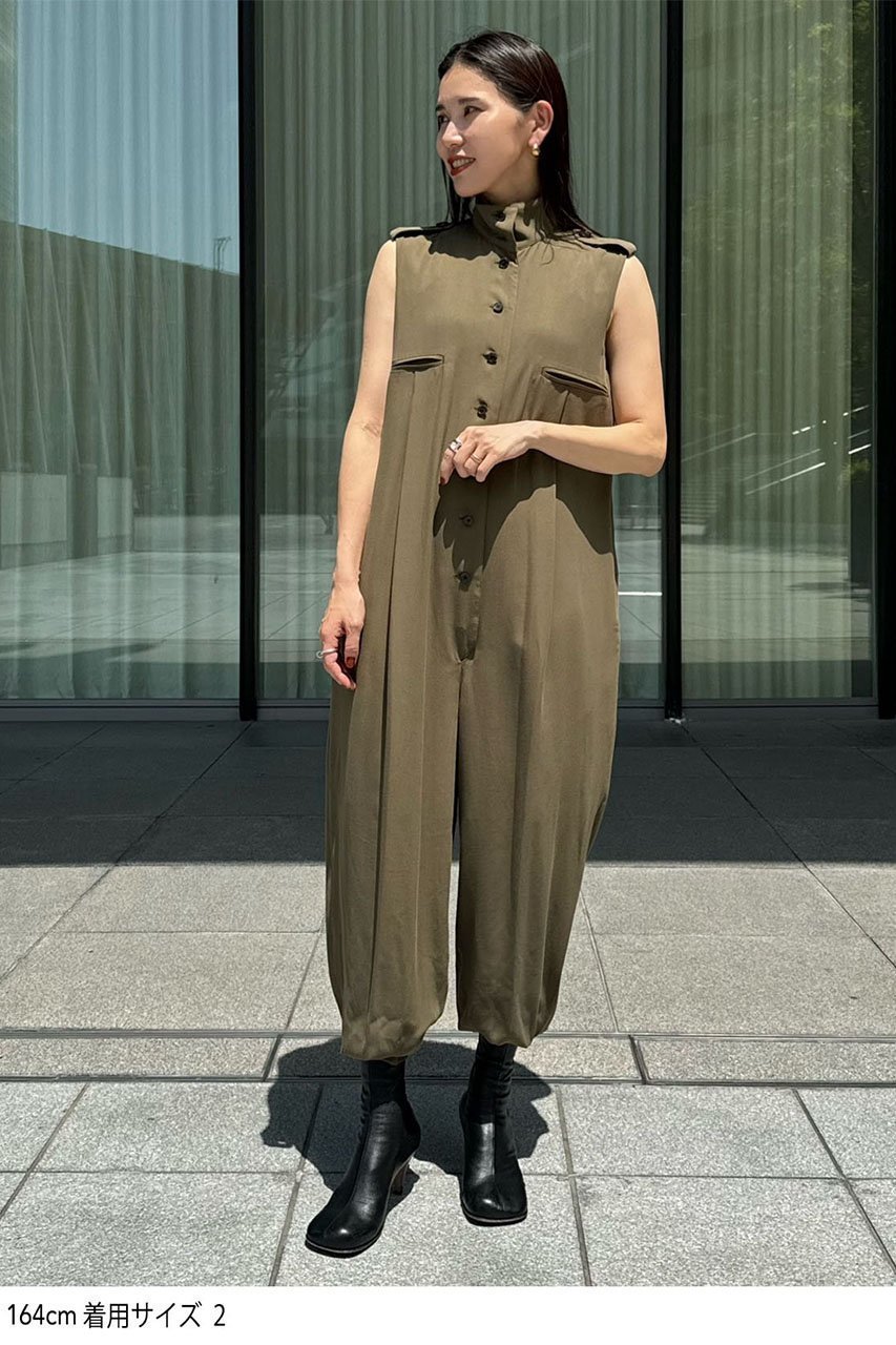 【スタニングルアー/STUNNING LURE】の【Waltz】スタンドカラージャンプスーツ 人気、トレンドファッション・服の通販 founy(ファニー) 　ファッション　Fashion　レディースファッション　Ladies' Fashion Online　とろみ　Thickness　ショルダー　Shoulder　ジャケット　Jacket　スタンド　Stand　バランス　Balance　ポケット　Pocket　エレガント 上品　Elegant　再入荷　Restock/Back In Stock/Re Arrival　other-7|ID: prp329100004599302 ipo3291000000032693916