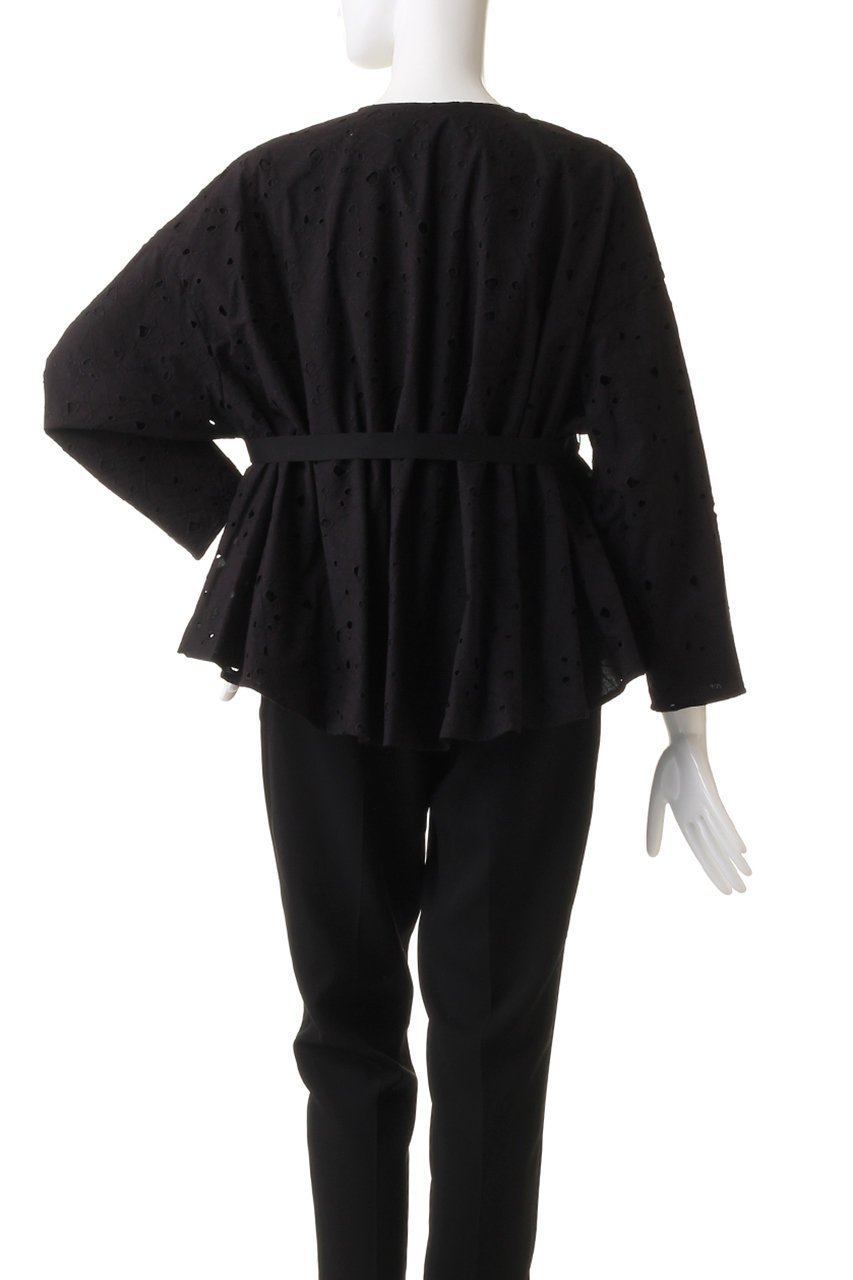 【プレインピープル/PLAIN PEOPLE】のレースショートジャケット 人気、トレンドファッション・服の通販 founy(ファニー) 　ファッション　Fashion　レディースファッション　Ladies' Fashion Online　アウター　Coat Outerwear　ジャケット　Jackets　ショート　Short　ジャケット　Jacket　ストレート　Straight　モダン　Modern　リボン　Ribbon　レース　Race　other-4|ID: prp329100004599304 ipo3291000000032693999
