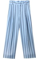 【カオス/Chaos】のランブランパンツ 人気、トレンドファッション・服の通販 founy(ファニー) ファッション Fashion レディースファッション Ladies' Fashion Online パンツ Pants とろみ Thickness キュプラ Cupra シンプル Simple ストライプ Stripe ストレート Straight センター Center ワイド Wide エレガント 上品 Elegant 再入荷 Restock/Back In Stock/Re Arrival |ID:prp329100004599312