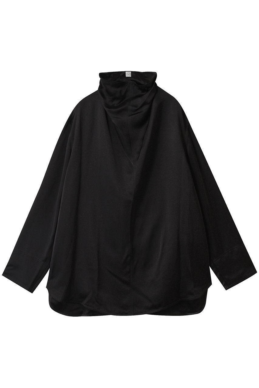 【カオス/Chaos】のTOTEME Satin ブラウス 人気、トレンドファッション・服の通販 founy(ファニー) 　ファッション　Fashion　レディースファッション　Ladies' Fashion Online　トップス・カットソー　Tops/Tshirt　シャツ/ブラウス　Shirts/Blouses　バッグ　Bag　シンプル　Simple　スリーブ　Sleeve　ファブリック　Fabric　ボトム　Bottom　リュクス　Luxe　ロング　Long　エレガント 上品　Elegant　再入荷　Restock/Back In Stock/Re Arrival　 other-1|ID: prp329100004599315 ipo3291000000032694210