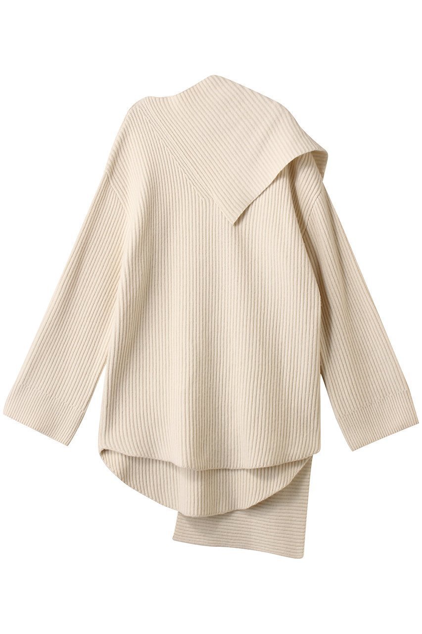 【カオス/Chaos】のTOTEME スカーフKT インテリア・キッズ・メンズ・レディースファッション・服の通販 founy(ファニー) 　ファッション　Fashion　レディースファッション　Ladies' Fashion Online　トップス・カットソー　Tops/Tshirt　ニット　Knit Tops　プルオーバー　Pullover　シンプル　Simple　スカーフ　Scarf　ボトム　Bottom　モダン　Modern　ワイド　Wide　再入荷　Restock/Back In Stock/Re Arrival　オフホワイト|ID: prp329100004599316 ipo3291000000032694221