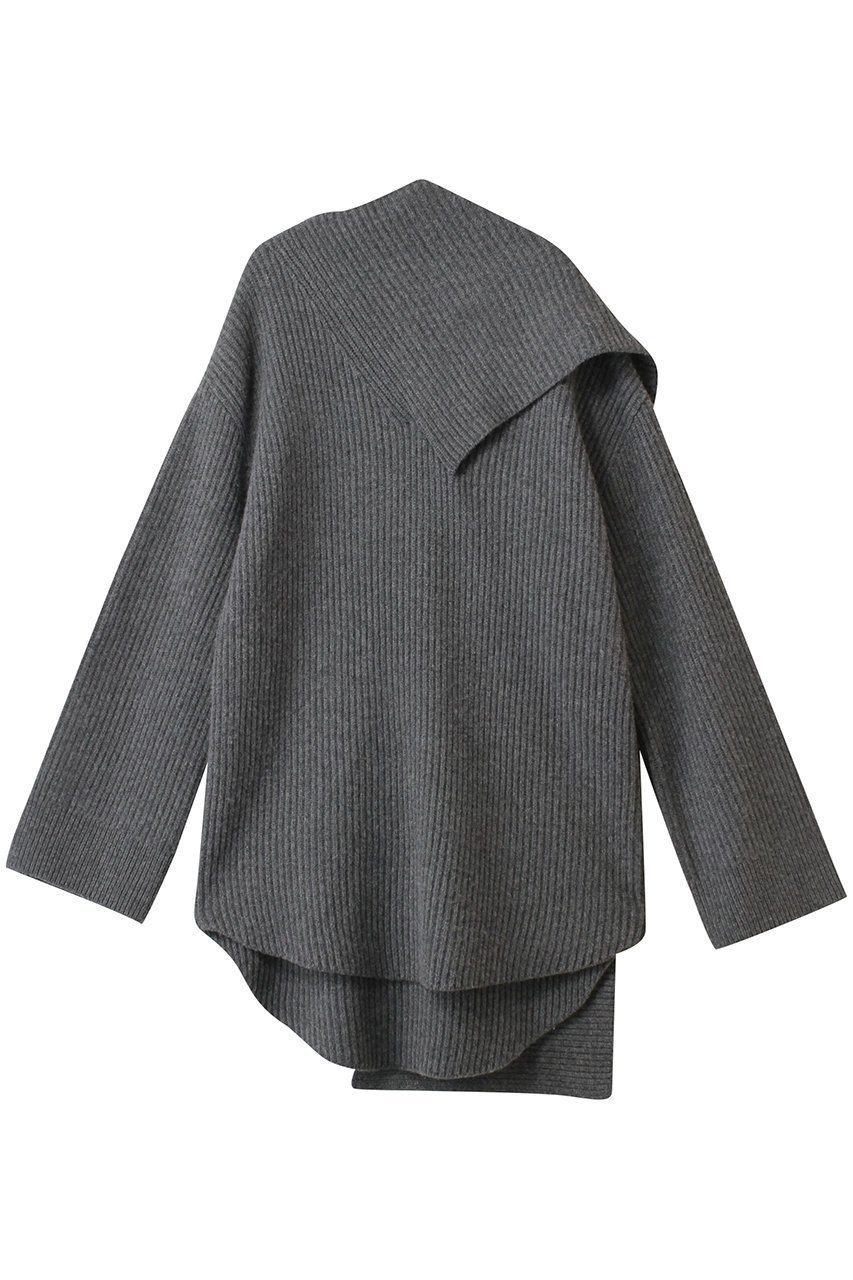 【カオス/Chaos】のTOTEME スカーフKT インテリア・キッズ・メンズ・レディースファッション・服の通販 founy(ファニー) 　ファッション　Fashion　レディースファッション　Ladies' Fashion Online　トップス・カットソー　Tops/Tshirt　ニット　Knit Tops　プルオーバー　Pullover　シンプル　Simple　スカーフ　Scarf　ボトム　Bottom　モダン　Modern　ワイド　Wide　再入荷　Restock/Back In Stock/Re Arrival　カーキグレー|ID: prp329100004599316 ipo3291000000032694222