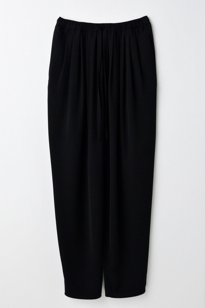【エンフォルド/ENFOLD】のMANY-TUCK COCOON-PANTS/パンツ インテリア・キッズ・メンズ・レディースファッション・服の通販 founy(ファニー) 　ファッション　Fashion　レディースファッション　Ladies' Fashion Online　パンツ　Pants & Trousers　ドレープ　Drape　フロント　Front　NEW・新作・新着・新入荷　New Arrivals　ブラック|ID: prp329100004599330 ipo3291000000032694380