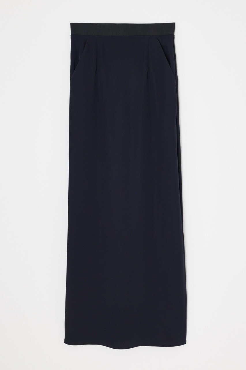 【エンフォルド/ENFOLD】のSEMI-FLARE SKIRT/スカート インテリア・キッズ・メンズ・レディースファッション・服の通販 founy(ファニー) 　ファッション　Fashion　レディースファッション　Ladies' Fashion Online　スカート　Skirt　ロングスカート　Long Skirt　フレア　Flare　ロング　Long　エレガント 上品　Elegant　夏　Summer　NEW・新作・新着・新入荷　New Arrivals　ダークネイビー|ID: prp329100004599332 ipo3291000000032694389