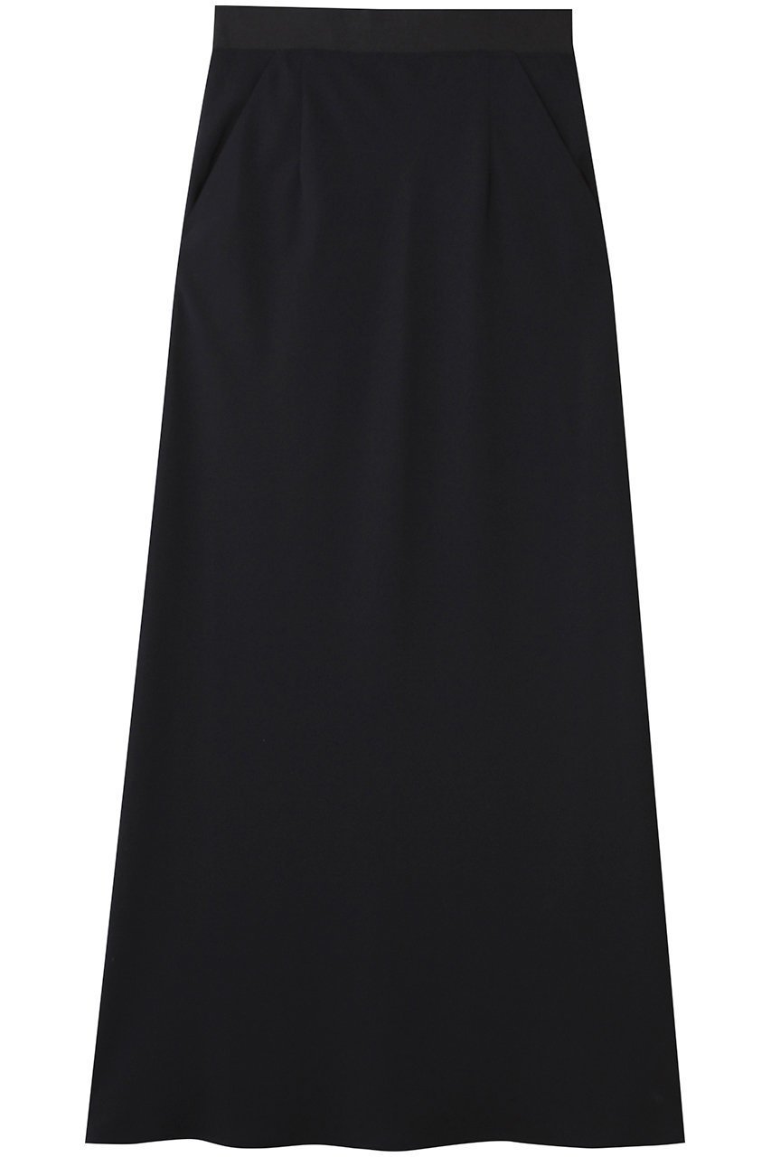 【エンフォルド/ENFOLD】のSEMI-FLARE SKIRT/スカート インテリア・キッズ・メンズ・レディースファッション・服の通販 founy(ファニー) 　ファッション　Fashion　レディースファッション　Fashion for Women　スカート　Skirts　ロングスカート　Long Skirts / Maxi & Midi Skirts　フレア　Flare, Flared　ロング　Long, Long-Length　エレガント 上品　Elegant　夏　Summer　ダークネイビー|ID: prp329100004599332 ipo3291000000036034751