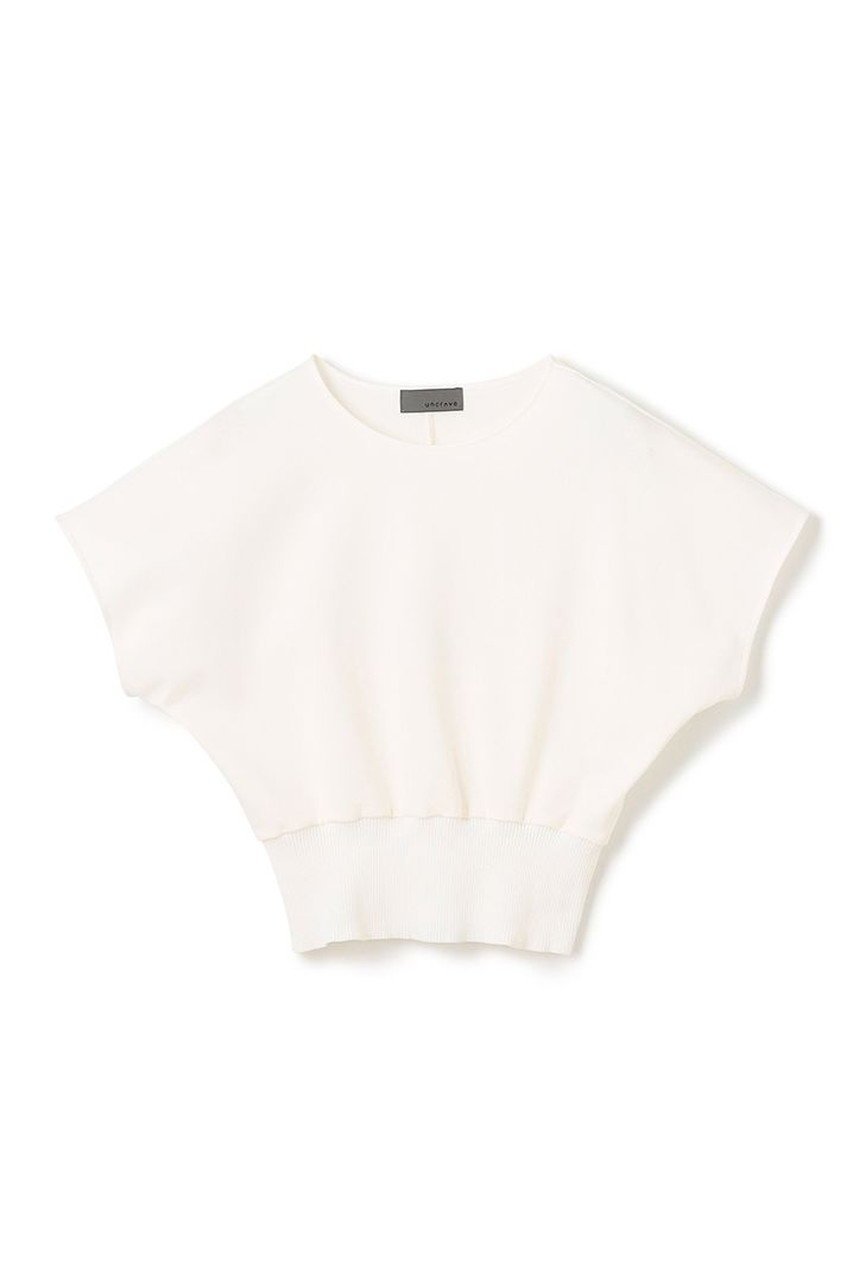 【アンクレイヴ/uncrave】のダブルフェイスジャージ ドルマンスリーブリブトップス 人気、トレンドファッション・服の通販 founy(ファニー) 　ファッション　Fashion　レディースファッション　Ladies' Fashion Online　トップス・カットソー　Cut & Sew Tops　ニット　Knit Tops & Sweaters　プルオーバー　Pullovers　シルケット　Mercerization　フラット　Flat　定番　Standard　NEW・新作・新着・新入荷　New Arrivals　 other-1|ID: prp329100004599340 ipo3291000000032694425