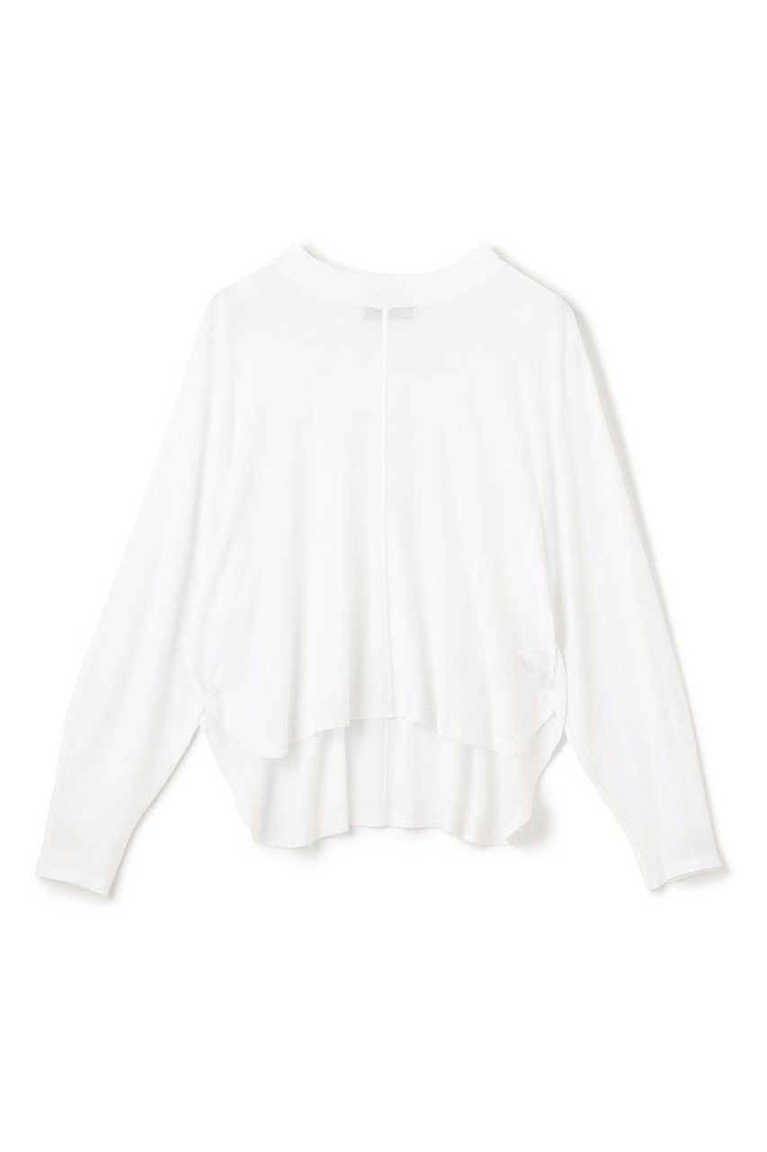 【アンクレイヴ/uncrave】のシアーハイツイストリブ ドルマントップス インテリア・キッズ・メンズ・レディースファッション・服の通販 founy(ファニー) 　ファッション　Fashion　レディースファッション　Ladies' Fashion Online　トップス・カットソー　Cut & Sew Tops　ニット　Knit Tops & Sweaters　プルオーバー　Pullovers　イレギュラー　Irregular　グラデーション　Gradation　シアー　Sheer　NEW・新作・新着・新入荷　New Arrivals　オフ|ID: prp329100004599341 ipo3291000000032694432