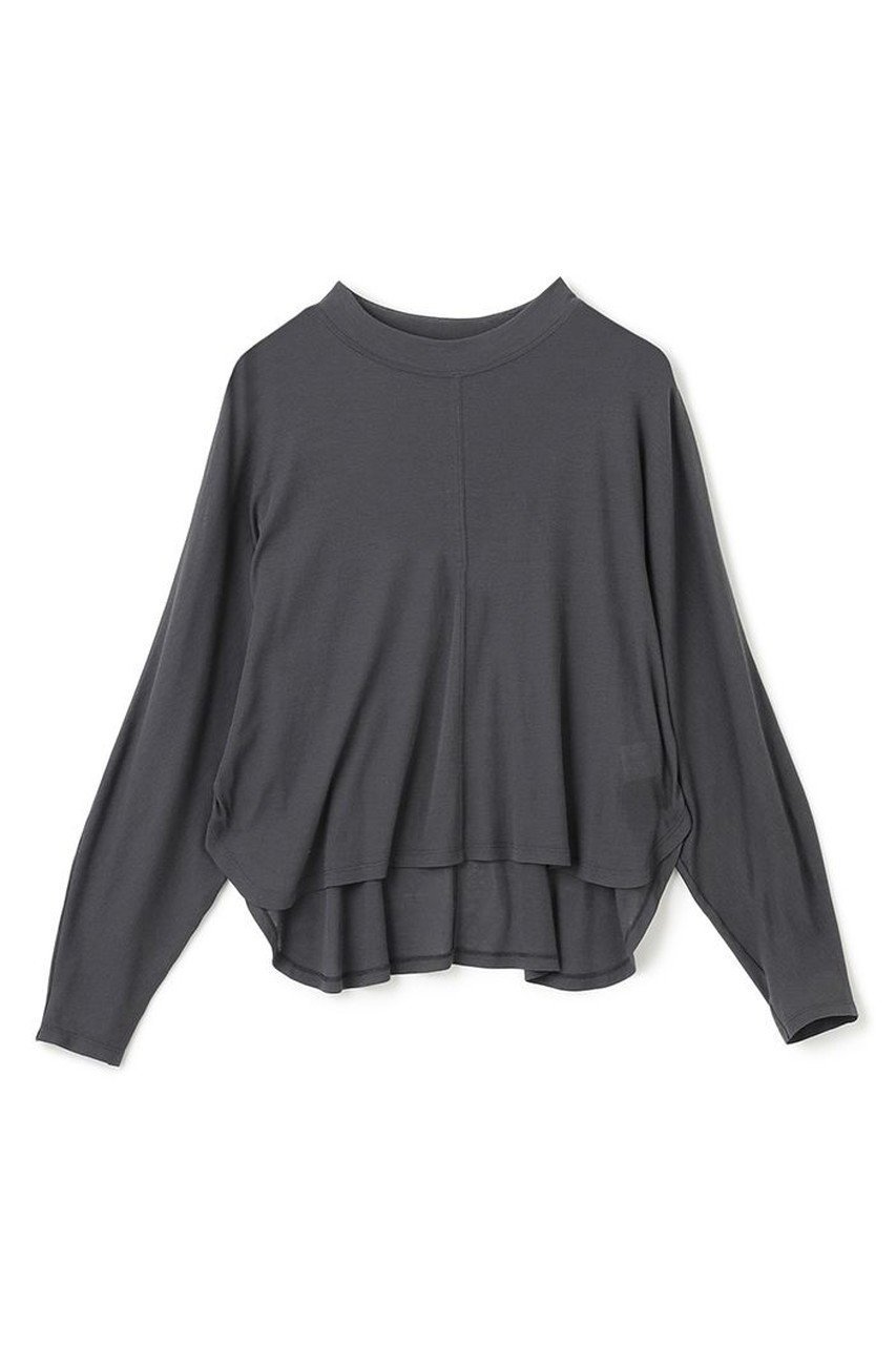 【アンクレイヴ/uncrave】のシアーハイツイストリブ ドルマントップス インテリア・キッズ・メンズ・レディースファッション・服の通販 founy(ファニー) 　ファッション　Fashion　レディースファッション　Ladies' Fashion Online　トップス・カットソー　Cut & Sew Tops　ニット　Knit Tops & Sweaters　プルオーバー　Pullovers　イレギュラー　Irregular　グラデーション　Gradation　シアー　Sheer　NEW・新作・新着・新入荷　New Arrivals　スレート|ID: prp329100004599341 ipo3291000000032694435