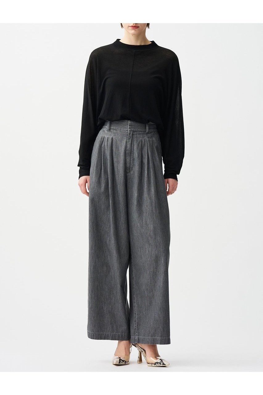 【アンクレイヴ/uncrave】のシアーハイツイストリブ ドルマントップス 人気、トレンドファッション・服の通販 founy(ファニー) 　ファッション　Fashion　レディースファッション　Ladies' Fashion Online　トップス・カットソー　Cut & Sew Tops　ニット　Knit Tops & Sweaters　プルオーバー　Pullovers　イレギュラー　Irregular　グラデーション　Gradation　シアー　Sheer　NEW・新作・新着・新入荷　New Arrivals　other-3|ID: prp329100004599341 ipo3291000000032694440
