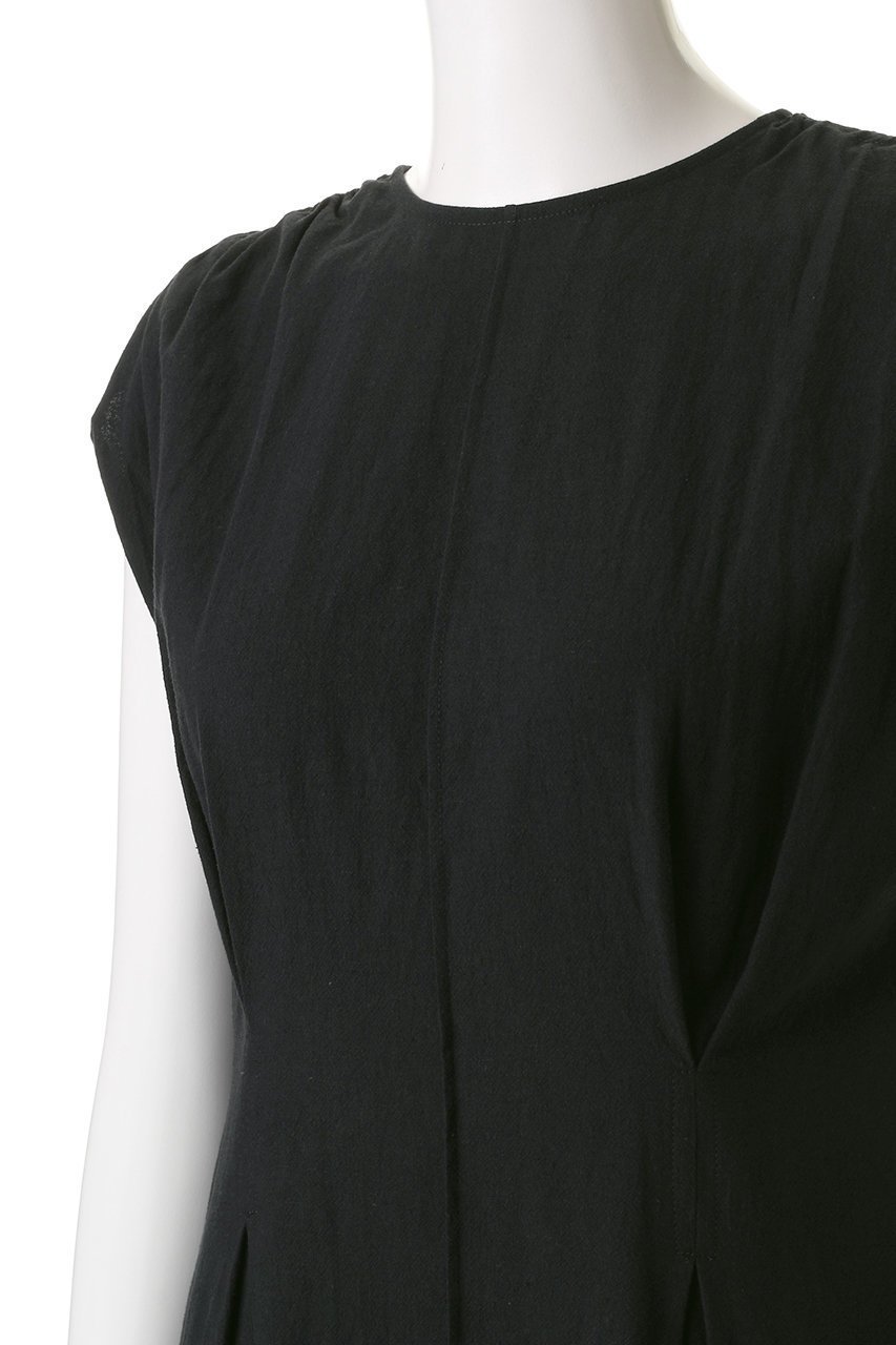 【アンクレイヴ/uncrave】のコットンリネンボイル フレアワンピース 人気、トレンドファッション・服の通販 founy(ファニー) 　ファッション　Fashion　レディースファッション　Fashion for Women　ワンピース　Dresses　チュニック　Tunic Tops & Dresses　ストリング　String, Drawstring　チュニック　Tunic, Long Top　フィット　Fit, Slim Fit　フォルム　Silhouette, Form　フレア　Flare, Flared　ボックス　Boxy, Box Shape　マキシ　Maxi, Full Length　ロング　Long, Long-Length　ヴィンテージ　Vintage Style　夏　Summer　other-6|ID: prp329100004599348 ipo3291000000032769624