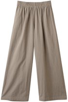 【アンクレイヴ/uncrave】のコットンリネンボイル ワイドパンツ トープ|ID: prp329100004599349 ipo3291000000035613742