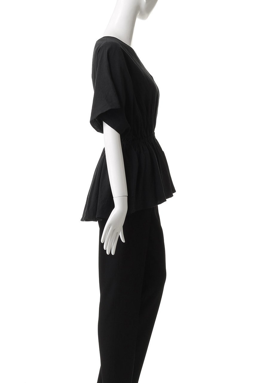 【アンクレイヴ/uncrave】のコットンリネンボイル ペプラムブラウス 人気、トレンドファッション・服の通販 founy(ファニー) 　ファッション　Fashion　レディースファッション　Fashion for Women　トップス・カットソー　Cut & Sew Tops　シャツ・ブラウス・オフィスカジュアル　Elegant Blouses & Button-Ups　おすすめ　Recommended / Our Picks　ギャザー　Gathered, Ruffled　ショート　Short, Short Length　スリーブ　Sleeve, Long Sleeve / Short Sleeve　セットアップ　Set-Up, Coordinated Outfit　ペプラム　Peplum, Flared Hem　ヴィンテージ　Vintage Style　other-3|ID: prp329100004599350 ipo3291000000032732453