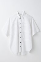 【エンフォルド/ENFOLD】のSTEP SHIRT/シャツ 人気、トレンドファッション・服の通販 founy(ファニー) ファッション Fashion レディースファッション Fashion for Women トップス・カットソー Cut & Sew Tops シャツ・ブラウス・オフィスカジュアル Elegant Blouses & Button-Ups ショート Short, Short Length スリーブ Sleeve, Long Sleeve / Short Sleeve ボトム Bottoms, Lower Wear 切替 Switching, Contrast Panel |ID:prp329100004599353