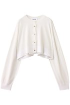 【エンフォルド/ENFOLD】のHALF-CIRCLE CARDIGAN/カーディガン 人気、トレンドファッション・服の通販 founy(ファニー) ファッション Fashion レディースファッション Fashion for Women トップス・カットソー Cut & Sew Tops ニット Knit Tops & Sweaters カーディガン・羽織り Layered Style Cardigans カーディガン Cardigan, Knitwear ショート Short, Short Length タンク Tank Top, Sleeveless Top ルーズ Loose, Oversized thumbnail オフホワイト|ID: prp329100004599356 ipo3291000000036034810