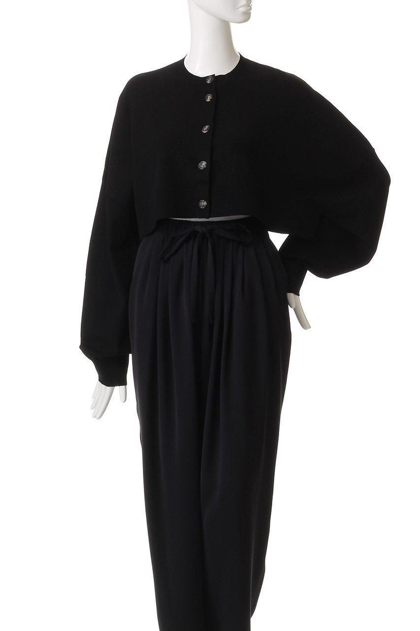 【エンフォルド/ENFOLD】のHALF-CIRCLE CARDIGAN/カーディガン 人気、トレンドファッション・服の通販 founy(ファニー) ファッション Fashion レディースファッション Fashion for Women トップス・カットソー Cut & Sew Tops ニット Knit Tops & Sweaters カーディガン・羽織り Layered Style Cardigans カーディガン Cardigan, Knitwear ショート Short, Short Length タンク Tank Top, Sleeveless Top ルーズ Loose, Oversized other-2|ID: prp329100004599356 ipo3291000000036528773