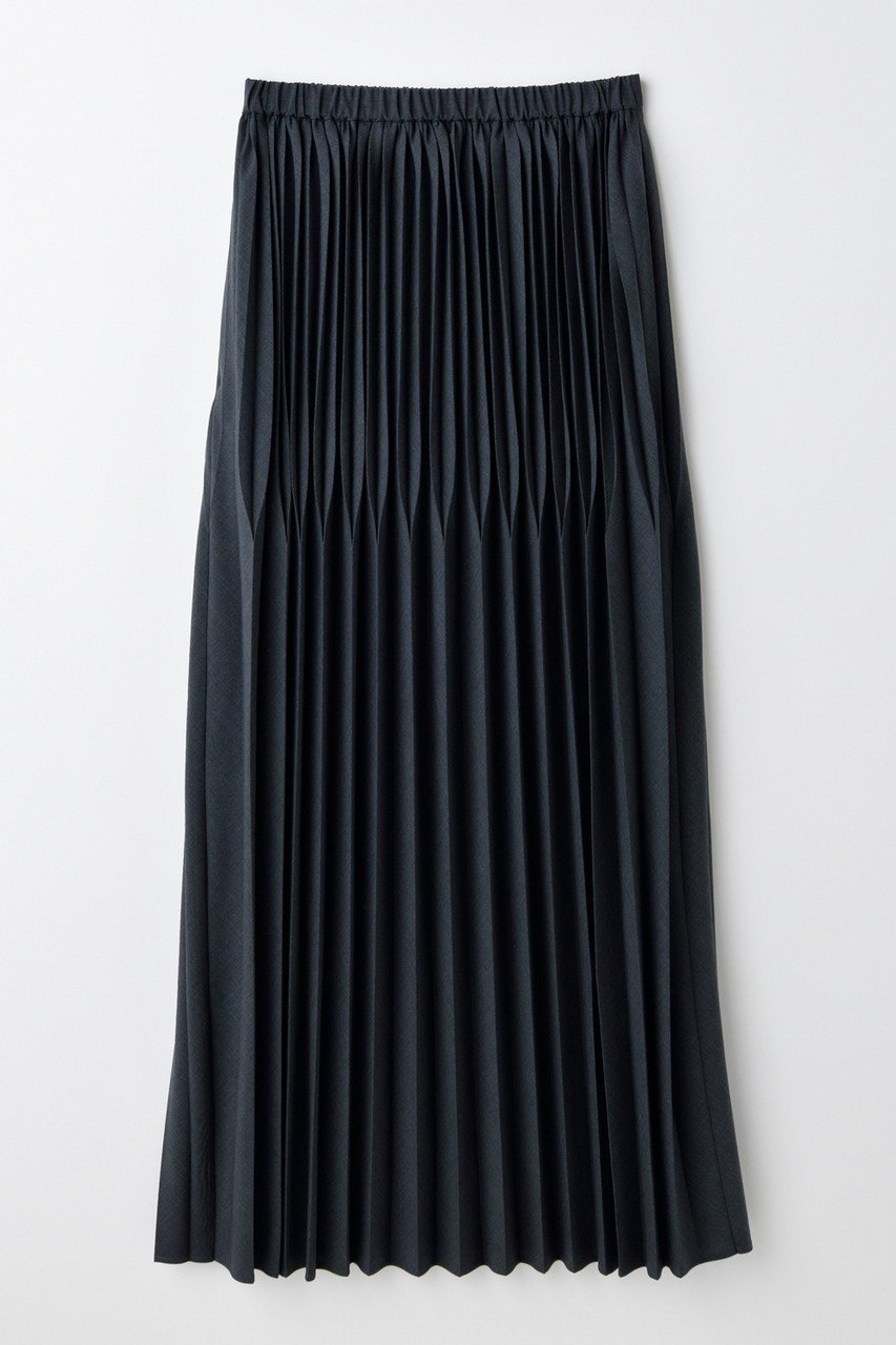 【エンフォルド/ENFOLD】のSQUARE-PLEATS SKIRT/スカート インテリア・キッズ・メンズ・レディースファッション・服の通販 founy(ファニー) 　ファッション　Fashion　レディースファッション　Ladies' Fashion Online　スカート　Skirt　ロングスカート　Long Skirt　おすすめ　Recommend　クラシカル　Classical　スーツ　Suit　プリーツ　Pleats　ロング　Long　NEW・新作・新着・新入荷　New Arrivals　チャコールグレー|ID: prp329100004599358 ipo3291000000032694535