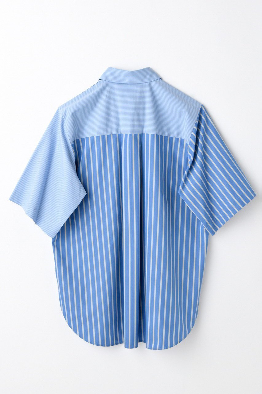 【エンフォルド/ENFOLD】のSTEP SHIRT/シャツ 人気、トレンドファッション・服の通販 founy(ファニー) 　ファッション　Fashion　レディースファッション　Ladies' Fashion Online　トップス・カットソー　Tops/Tshirt　シャツ/ブラウス　Shirts/Blouses　ショート　Short　スリーブ　Sleeve　ボトム　Bottom　切替　Switching　NEW・新作・新着・新入荷　New Arrivals　other-2|ID: prp329100004599360 ipo3291000000032694541