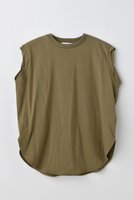 【ナゴンスタンス/nagonstans】のround-hem tank top/タンクトップ 人気、トレンドファッション・服の通販 founy(ファニー) ファッション Fashion レディースファッション Ladies' Fashion Online トップス・カットソー Tops/Tshirt キャミソール / ノースリーブ No Sleeves シャツ/ブラウス Shirts/Blouses ロング / Tシャツ T-Shirts カットソー Cut and Sewn キャミソール Camisole タンク Tank バランス Balance ラウンド Round ルーズ Loose NEW・新作・新着・新入荷 New Arrivals |ID:prp329100004599368