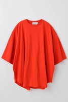【ナゴンスタンス/nagonstans】のcurve-hem t-shirt/Tシャツ 人気、トレンドファッション・服の通販 founy(ファニー) ファッション Fashion レディースファッション Fashion for Women トップス・カットソー Cut & Sew Tops シャツ・ブラウス・オフィスカジュアル Elegant Blouses & Button-Ups ロングTシャツ・Tシャツ Longline T-Shirts & Tees カットソー・ベーシックTシャツ Cut-and-Sewn Tops / Stretch Tees & Basics ショート Short, Short Length スクエア Square, Square Shape スリット Slit, Slit Detail スリーブ Sleeve, Long Sleeve / Short Sleeve バランス Balance, Style Balance ルーズ Loose, Oversized 定番 Standard, Basic Item 新作・新入荷 New Arrivals / New In |ID:prp329100004599369