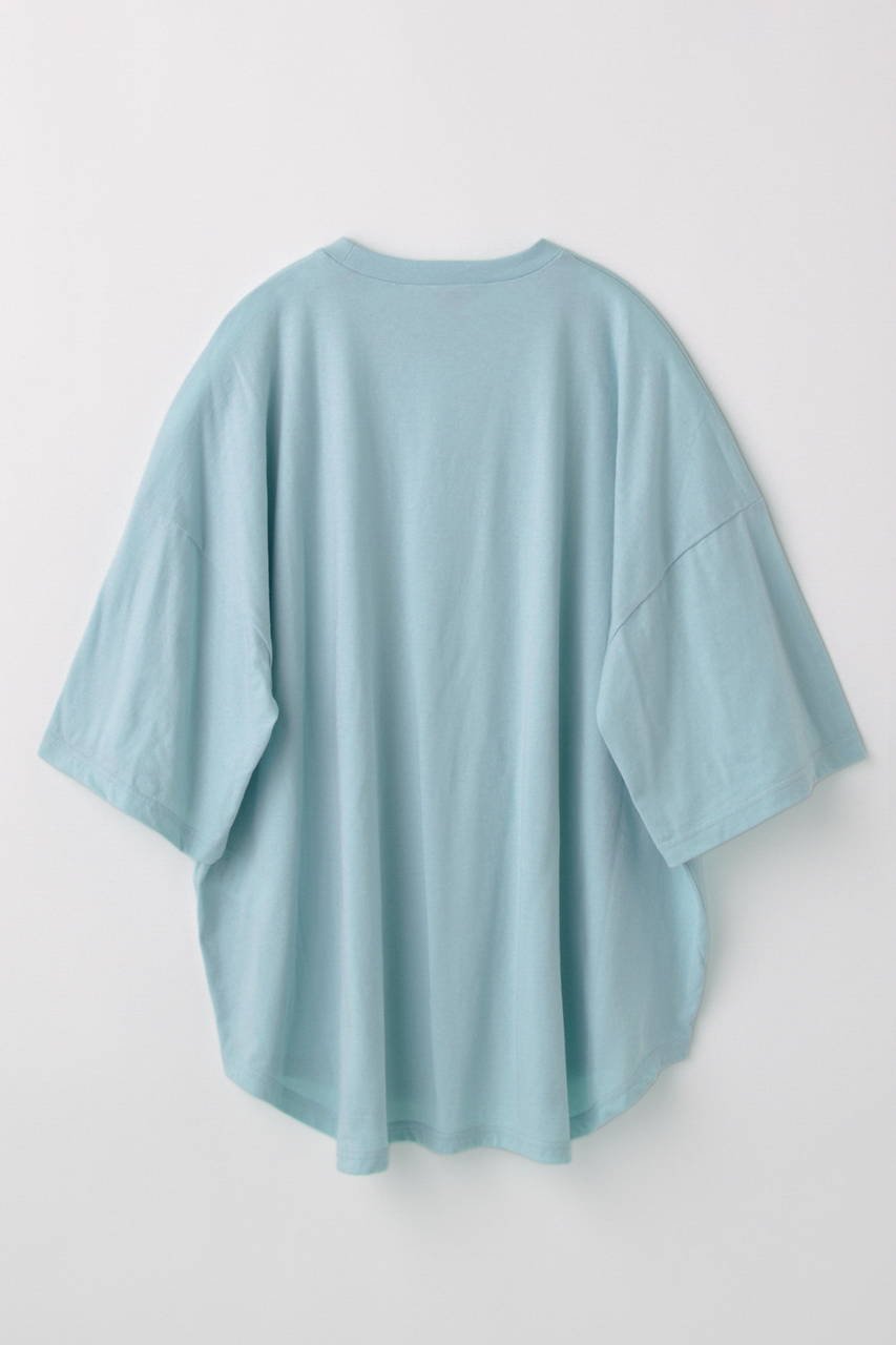 【ナゴンスタンス/nagonstans】のcurve-hem t-shirt/Tシャツ 人気、トレンドファッション・服の通販 founy(ファニー) 　ファッション　Fashion　レディースファッション　Ladies' Fashion Online　トップス・カットソー　Tops/Tshirt　シャツ/ブラウス　Shirts/Blouses　ロング / Tシャツ　T-Shirts　カットソー　Cut and Sewn　ショート　Short　スクエア　Square　スリット　Slit　スリーブ　Sleeve　バランス　Balance　ルーズ　Loose　定番　Standard　NEW・新作・新着・新入荷　New Arrivals　other-2|ID: prp329100004599369 ipo3291000000032694669