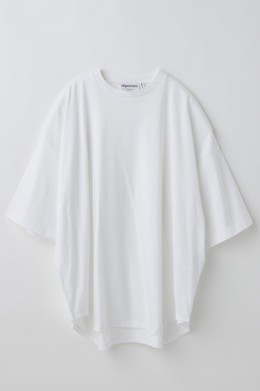 【ナゴンスタンス/nagonstans】のcurve-hem t-shirt/Tシャツ インテリア・キッズ・メンズ・レディースファッション・服の通販 founy(ファニー) 　ファッション　Fashion　レディースファッション　Ladies' Fashion Online　トップス・カットソー　Cut & Sew Tops　シャツ/ブラウス　Elegant Blouses & Button-Ups　ロング / Tシャツ　Longline T-Shirts & Tees　カットソー　Tops & T-Shirts　ショート　Short　スクエア　Square　スリット　Slit　スリーブ　Sleeve　バランス　Balance　ルーズ　Loose　定番　Standard　NEW・新作・新着・新入荷　New Arrivals　Salt|ID: prp329100004599371 ipo3291000000032694675