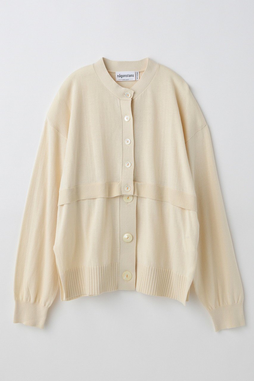 【ナゴンスタンス/nagonstans】のcrew neck cardigan/カーディガン インテリア・キッズ・メンズ・レディースファッション・服の通販 founy(ファニー) 　ファッション　Fashion　レディースファッション　Ladies' Fashion Online　トップス・カットソー　Tops/Tshirt　カーディガン　Cardigans　シャツ/ブラウス　Shirts/Blouses　ロング / Tシャツ　T-Shirts　カットソー　Cut and Sewn　カーディガン　Cardigan　ベーシック　Basic　NEW・新作・新着・新入荷　New Arrivals　Mushroom|ID: prp329100004599372 ipo3291000000032694678