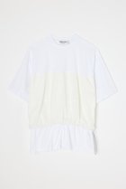 【ナゴンスタンス/nagonstans】のwoven combinatin t-shirt/Tシャツ Salt|ID: prp329100004599375 ipo3291000000032694691