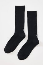 【エンフォルド/ENFOLD】のEMBROIDERY HIGH-GAUGE SOCKS/ソックス ブラック|ID: prp329100004599377 ipo3291000000032694700