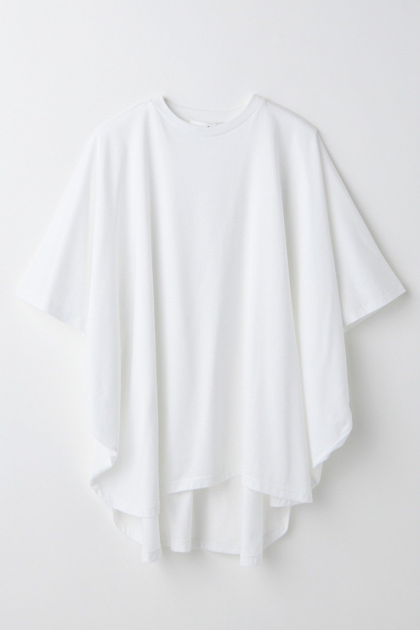 【エンフォルド/ENFOLD】のHALF-SLEEVES HEXAGON T-SHIRT/Tシャツ インテリア・キッズ・メンズ・レディースファッション・服の通販 founy(ファニー) 　ファッション　Fashion　レディースファッション　Ladies' Fashion Online　トップス・カットソー　Tops/Tshirt　シャツ/ブラウス　Shirts/Blouses　ロング / Tシャツ　T-Shirts　カットソー　Cut and Sewn　ショート　Short　スリーブ　Sleeve　バランス　Balance　切替　Switching　定番　Standard　NEW・新作・新着・新入荷　New Arrivals　ホワイト|ID: prp329100004599380 ipo3291000000032694714