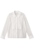 【ガリャルダガランテ/GALLARDAGALANTE】の【HERITANOVUM】ラッフルボザムシャツ 人気、トレンドファッション・服の通販 founy(ファニー) ファッション Fashion レディースファッション Ladies' Fashion Online トップス・カットソー Tops/Tshirt シャツ/ブラウス Shirts/Blouses インナー Inner キャミソール Camisole シアー Sheer スタンダード Standard スリーブ Sleeve チュール Tulle レース Race ロング Long エレガント 上品 Elegant NEW・新作・新着・新入荷 New Arrivals |ID:prp329100004599382