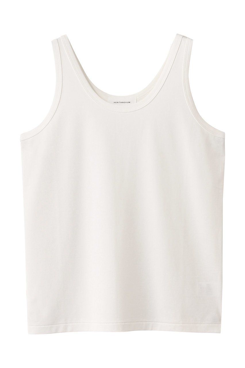 【ガリャルダガランテ/GALLARDAGALANTE】の【HERITANOVUM】オーガニックコットンタンク 人気、トレンドファッション・服の通販 founy(ファニー) 　ファッション　Fashion　レディースファッション　Ladies' Fashion Online　トップス・カットソー　Cut & Sew Tops　キャミソール / ノースリーブ　Camisoles & Sleeveless Tops　シャツ/ブラウス　Elegant Blouses & Button-Ups　ロング / Tシャツ　Longline T-Shirts & Tees　カットソー　Tops & T-Shirts　インナー　Inner　キャミソール　Camisole　ジャケット　Jacket　スタンダード　Standard　タンク　Tank　デコルテ　Decolletage　パープル　Purple　ベーシック　Basic　夏　Summer　NEW・新作・新着・新入荷　New Arrivals　 other-1|ID: prp329100004599384 ipo3291000000032694758