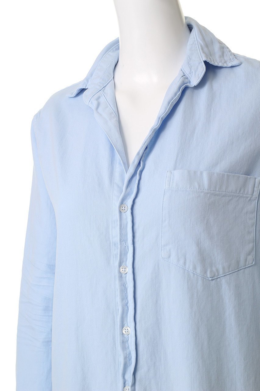 【フランク&アイリーン/Frank&Eileen】のRORY イタリアンフェイマスデニム ブルーロングシャツ 人気、トレンドファッション・服の通販 founy(ファニー) 　ファッション　Fashion　レディースファッション　Fashion for Women　トップス・カットソー　Cut & Sew Tops　シャツ・ブラウス・オフィスカジュアル　Elegant Blouses & Button-Ups　スリーブ　Sleeve, Long Sleeve / Short Sleeve　ロング　Long, Long-Length　other-5|ID: prp329100004599388 ipo3291000000036034880