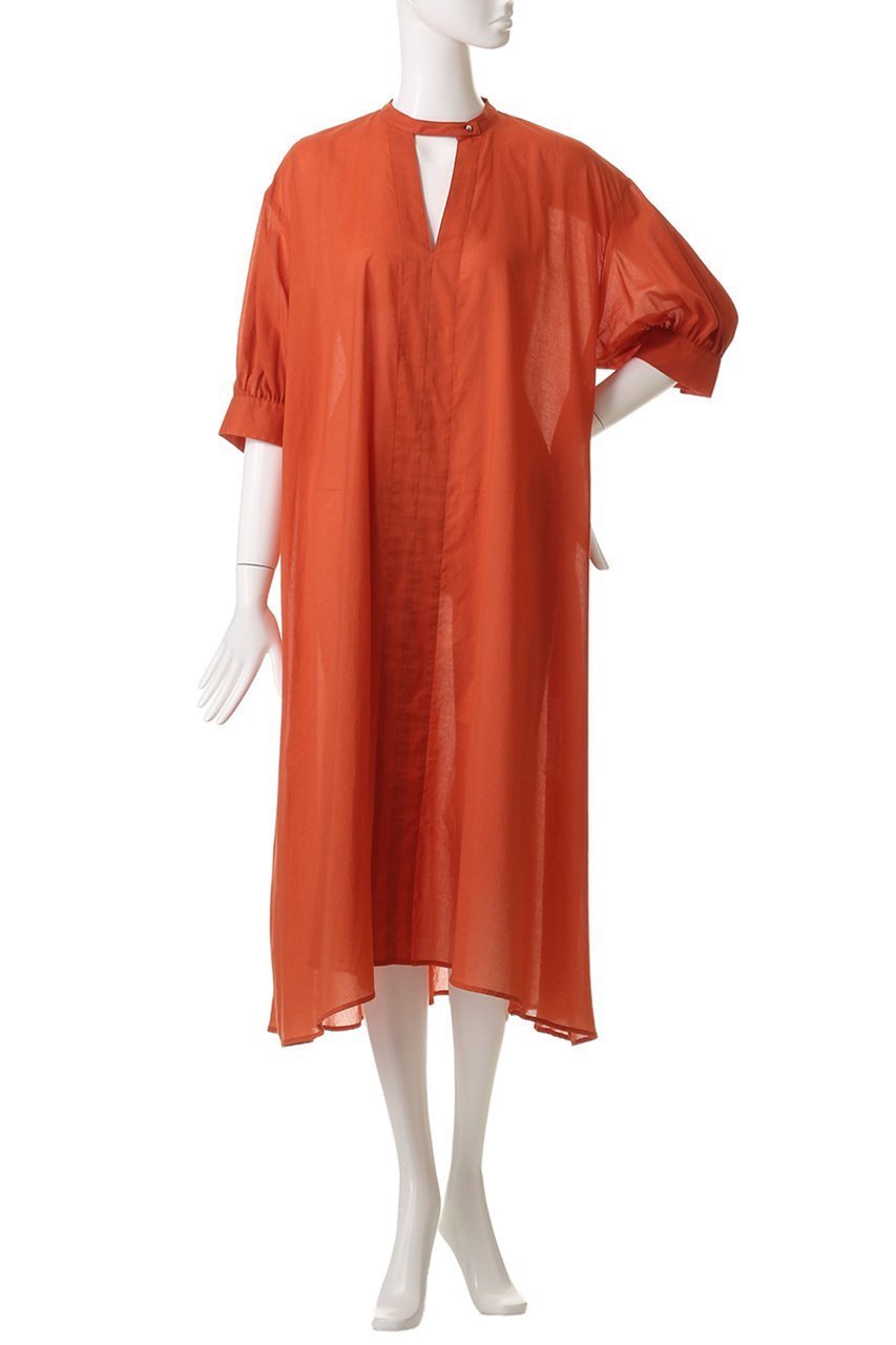 【ミディウミソリッド/MIDIUMISOLID】のstand collar skipper OP ワンピース 人気、トレンドファッション・服の通販 founy(ファニー) 　ファッション　Fashion　レディースファッション　Ladies' Fashion Online　ワンピース　Dress　チュニック　Tunic　スキッパー　Skipper　スタイリッシュ　Stylish　スタンド　Stand　チュニック　Tunic　フェミニン　Feminine　ロング　Long　NEW・新作・新着・新入荷　New Arrivals　other-2|ID: prp329100004599390 ipo3291000000032694808