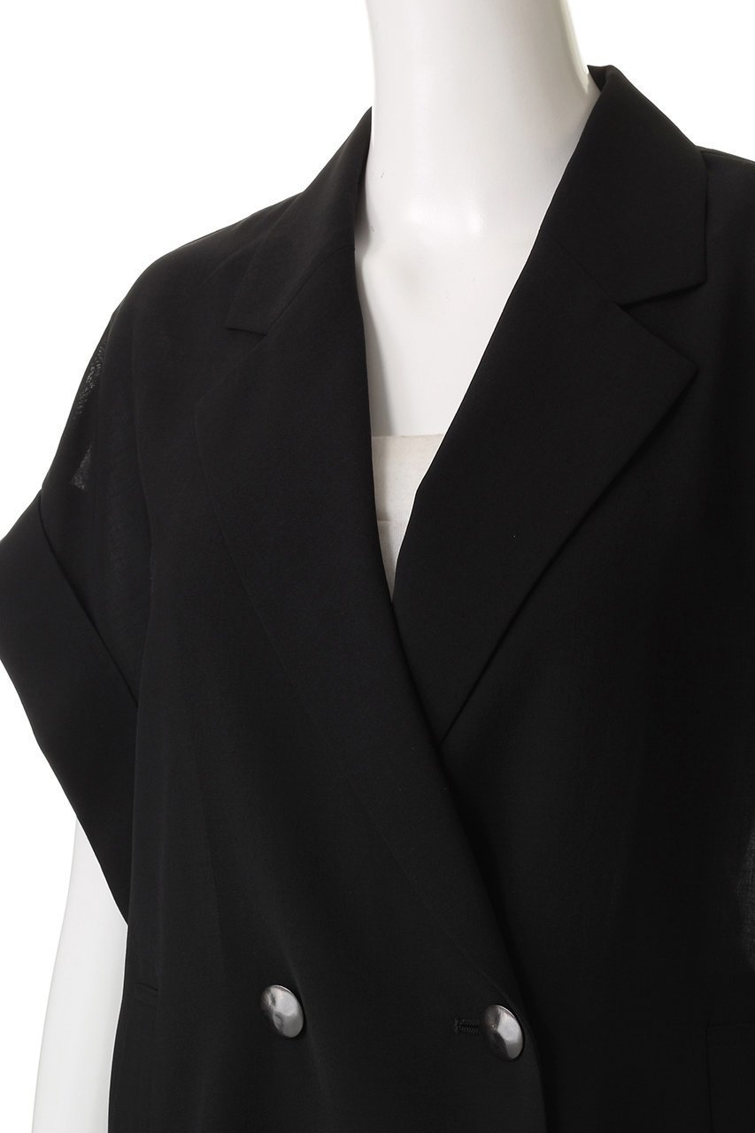 【アナイ/ANAYI】のリネンライクフレンチジャケット 人気、トレンドファッション・服の通販 founy(ファニー) 　ファッション　Fashion　レディースファッション　Ladies' Fashion Online　アウター　Coat Outerwear　ジャケット　Jackets　ジャケット　Jacket　スタイリッシュ　Stylish　スリーブ　Sleeve　フレンチ　French　メタル　Metal　エレガント 上品　Elegant　NEW・新作・新着・新入荷　New Arrivals　other-5|ID: prp329100004599391 ipo3291000000032694817