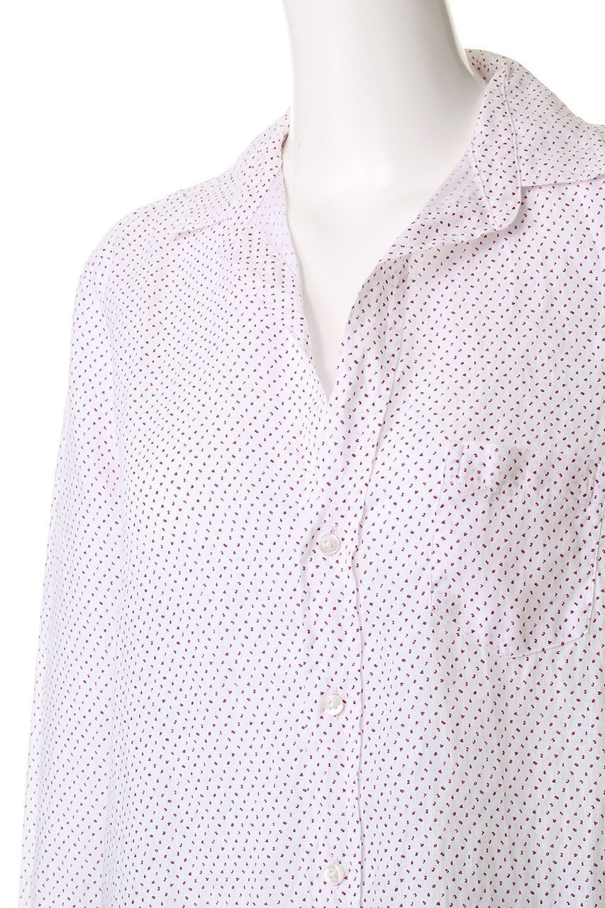 【フランク&アイリーン/Frank&Eileen】のEILEEN イタリアンリネン ナンバープリントシャツ 人気、トレンドファッション・服の通販 founy(ファニー) 　ファッション　Fashion　レディースファッション　Fashion for Women　トップス・カットソー　Cut & Sew Tops　シャツ・ブラウス・オフィスカジュアル　Elegant Blouses & Button-Ups　スリーブ　Sleeve, Long Sleeve / Short Sleeve　ボトム　Bottoms, Lower Wear　リネン　Linen, Linen Fabric　ロング　Long, Long-Length　無地　Plain, Solid Color　other-5|ID: prp329100004599393 ipo3291000000035613823