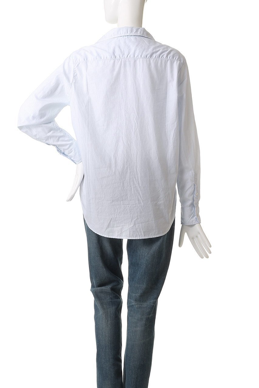 【フランク&アイリーン/Frank&Eileen】のEILEEN イタリアンコットン ホワイトチェックシャツ 人気、トレンドファッション・服の通販 founy(ファニー) 　ファッション　Fashion　レディースファッション　Ladies' Fashion Online　トップス・カットソー　Tops/Tshirt　シャツ/ブラウス　Shirts/Blouses　スリーブ　Sleeve　ロング　Long　NEW・新作・新着・新入荷　New Arrivals　other-4|ID: prp329100004599395 ipo3291000000032694872