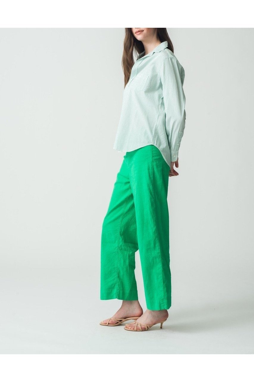 【フランク&アイリーン/Frank&Eileen】のEILEEN イタリアンコットン グリーンストライプシャツ 人気、トレンドファッション・服の通販 founy(ファニー) 　ファッション　Fashion　レディースファッション　Ladies' Fashion Online　トップス・カットソー　Cut & Sew Tops　シャツ/ブラウス　Elegant Blouses & Button-Ups　ストライプ　Stripe　スリーブ　Sleeve　ロング　Long　NEW・新作・新着・新入荷　New Arrivals　other-7|ID: prp329100004599396 ipo3291000000032694881