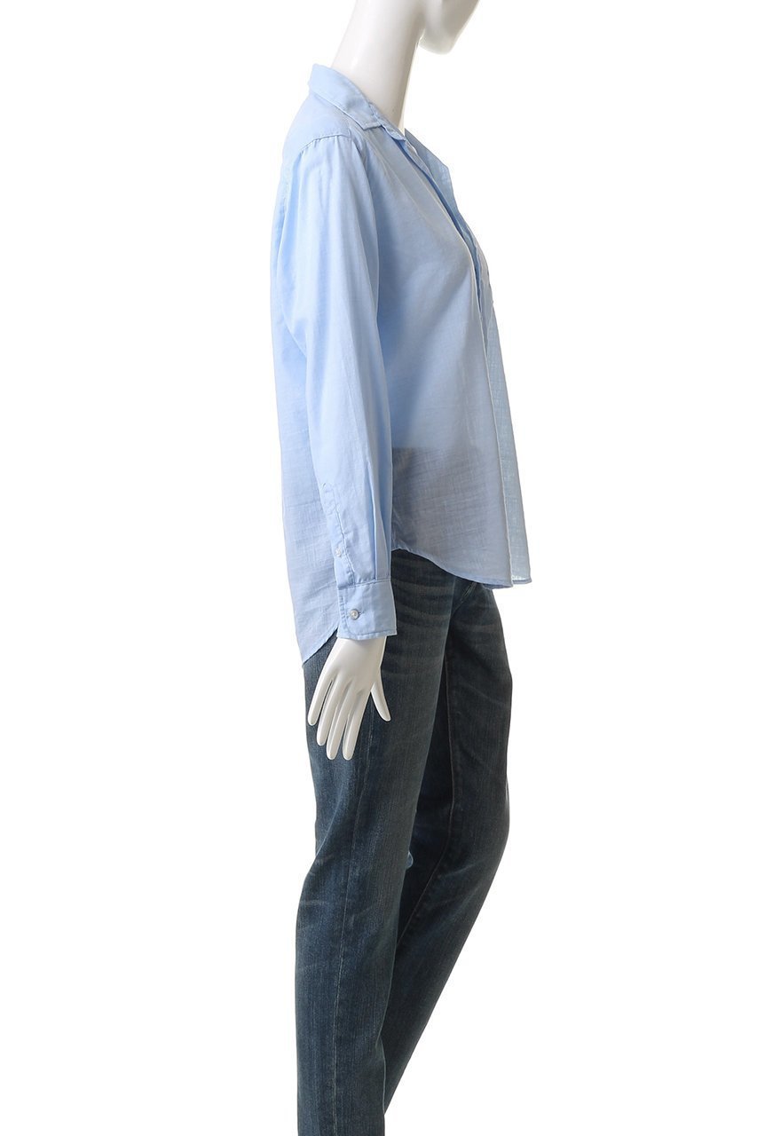 【フランク&アイリーン/Frank&Eileen】のEILEEN イタリアンコットン ライトブルーシャツ 人気、トレンドファッション・服の通販 founy(ファニー) 　ファッション　Fashion　レディースファッション　Ladies' Fashion Online　トップス・カットソー　Cut & Sew Tops　シャツ/ブラウス　Elegant Blouses & Button-Ups　シンプル　Simple　スリーブ　Sleeve　ロング　Long　NEW・新作・新着・新入荷　New Arrivals　other-3|ID: prp329100004599397 ipo3291000000032694895