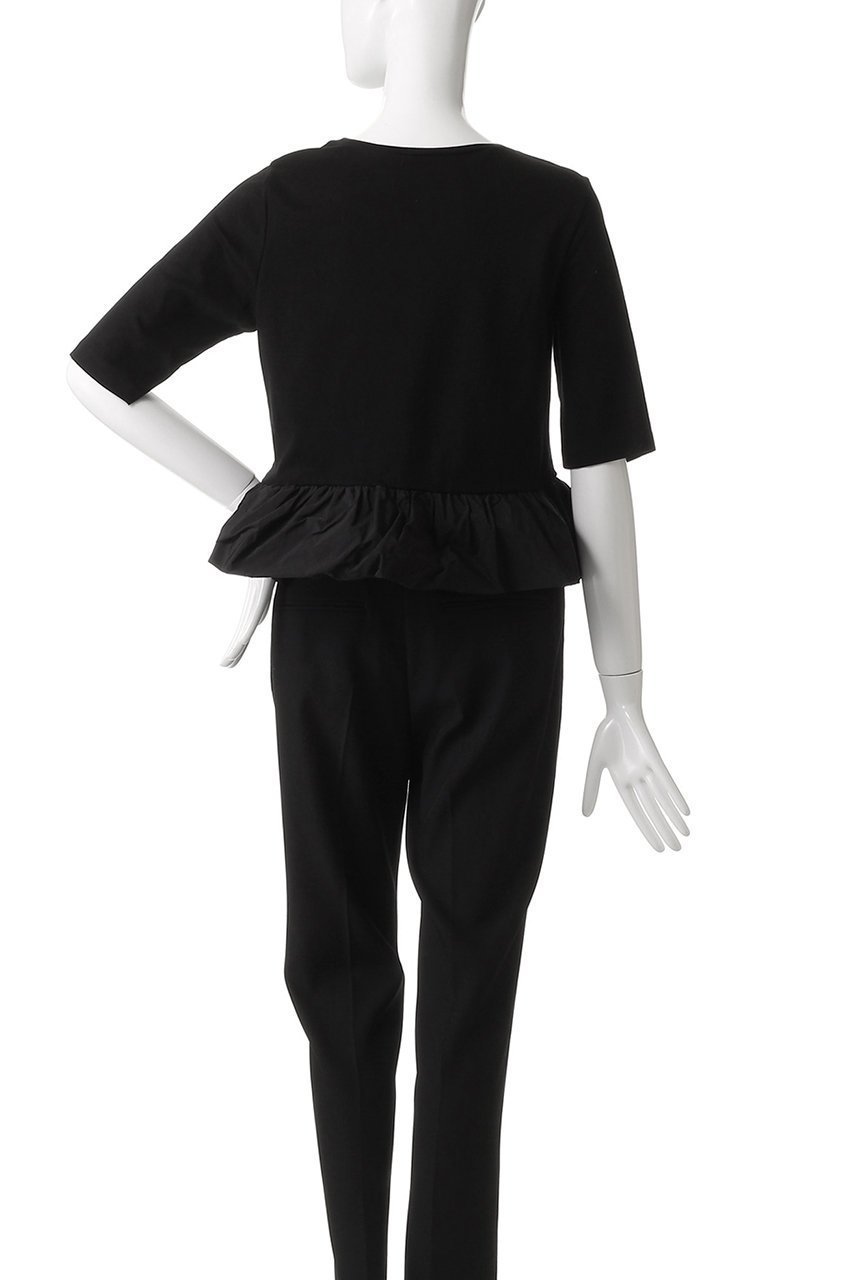 【アナイ/ANAYI】のライトポンチペプラム5分袖プルオーバー 人気、トレンドファッション・服の通販 founy(ファニー) 　ファッション　Fashion　レディースファッション　Ladies' Fashion Online　トップス・カットソー　Cut & Sew Tops　シャツ/ブラウス　Elegant Blouses & Button-Ups　ロング / Tシャツ　Longline T-Shirts & Tees　プルオーバー　Pullovers　カットソー　Tops & T-Shirts　2025年　2025　2025-2026秋冬・A/W　2025–2026 Fall/Winter Fashion A/W　ショート　Short　スラックス　Slacks　スリーブ　Sleeve　デニム　Denim　ハーフ　Half　フェミニン　Feminine　プレーン　Plane　ペプラム　Peplum　A/W・秋冬　Aw・Autumn/Winter・Fw・Fall-Winter　other-4|ID: prp329100004599399 ipo3291000000032694920