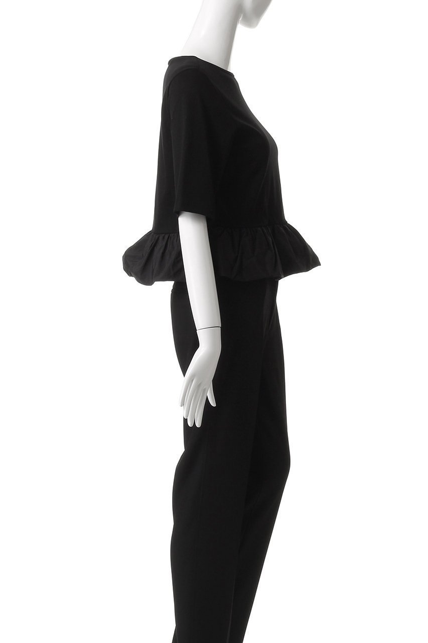 【アナイ/ANAYI】のライトポンチペプラム5分袖プルオーバー 人気、トレンドファッション・服の通販 founy(ファニー) 　ファッション　Fashion　レディースファッション　Fashion for Women　トップス・カットソー　Cut & Sew Tops　シャツ・ブラウス・オフィスカジュアル　Elegant Blouses & Button-Ups　ロングTシャツ・Tシャツ　Longline T-Shirts & Tees　カジュアルプルオーバー・ニットトップス　Pullovers & Knit Tops / Casual Pullovers　カットソー・ベーシックTシャツ　Cut-and-Sewn Tops / Stretch Tees & Basics　ショート　Short, Short Length　スラックス　Slacks, Dress Pants　スリーブ　Sleeve, Long Sleeve / Short Sleeve　デニム　Denim, Jeans Material　ハーフ　Half, Half-Length　フェミニン　Feminine, Girly　プレーン　Plain, Simple　ペプラム　Peplum, Flared Hem　other-3|ID: prp329100004599399 ipo3291000000035613838