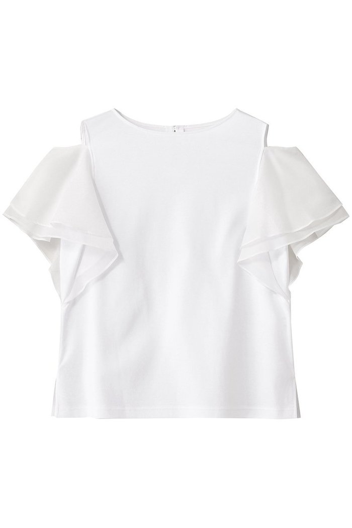 【アナイ/ANAYI】のライトポンチオフショルプルオーバー インテリア・キッズ・メンズ・レディースファッション・服の通販 founy(ファニー) https://founy.com/ ファッション Fashion レディースファッション Fashion for Women トップス・カットソー Cut & Sew Tops シャツ・ブラウス・オフィスカジュアル Elegant Blouses & Button-Ups ロングTシャツ・Tシャツ Longline T-Shirts & Tees カジュアルプルオーバー・ニットトップス Pullovers & Knit Tops / Casual Pullovers カットソー・ベーシックTシャツ Cut-and-Sewn Tops / Stretch Tees & Basics ショート Short, Short Length スリーブ Sleeve, Long Sleeve / Short Sleeve フェミニン Feminine, Girly プレーン Plain, Simple エレガント 上品 Elegant 再入荷 Restock / Back in Stock |ID: prp329100004599400 ipo3291000000035759199